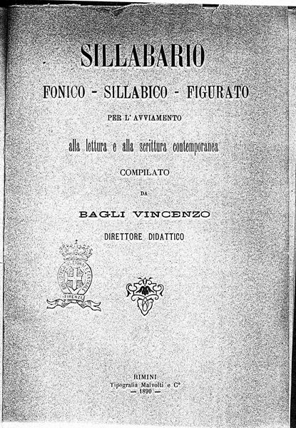 le immagini di:
Sillabario fonico-sillabico-figurato per l'avviamento alla Lettura e alla scrittura contemporanea