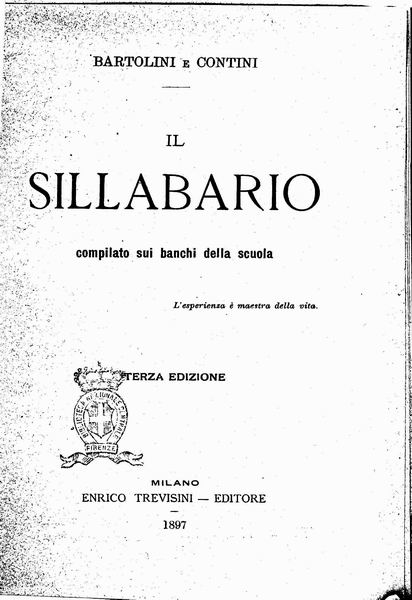 le immagini di:
Il sillabario compilato sui banchi della scuola