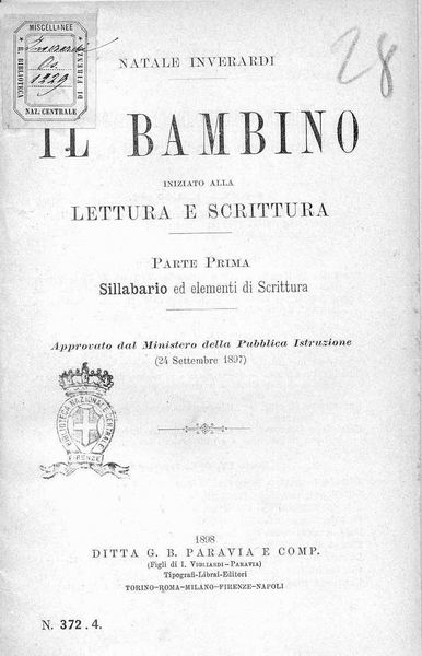 le immagini di:
bambino iniziato alla Lettura e scrittura